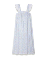 Women's Lightweight Pima Clara Nightgown in Fleur Blanche