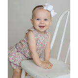 Floral Peplum Short Set
