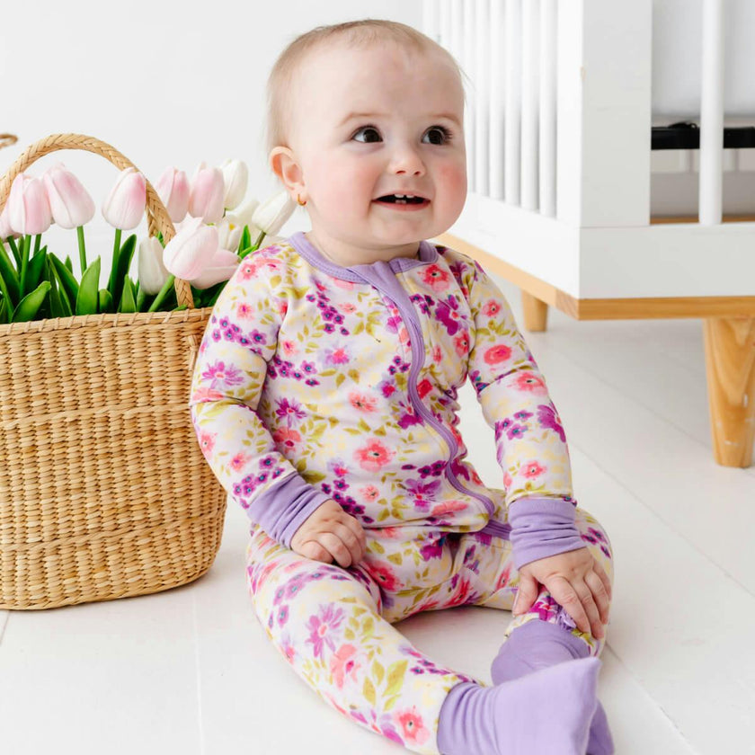 Baby Bamboo Pajamas w/ DreamCuffs®