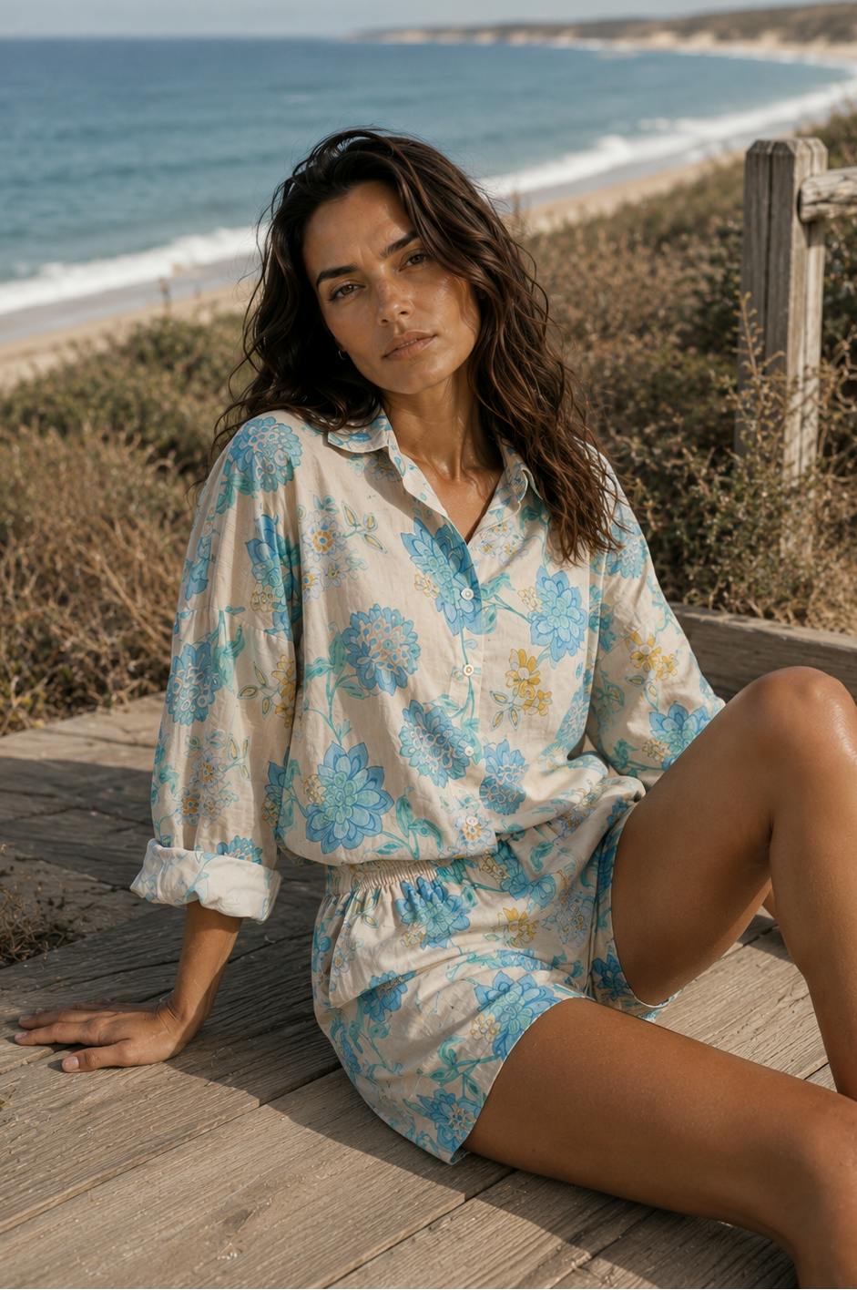 Robi Blouse in Oyster