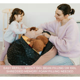 ZICOTO Comfy Bean Bag Chair for Kids - Cozy & Stylish Bean Bag Cover for a Soft Lounger - Durable & Lightweight Bean Bag Chair for Toddlers, Boys & Girls