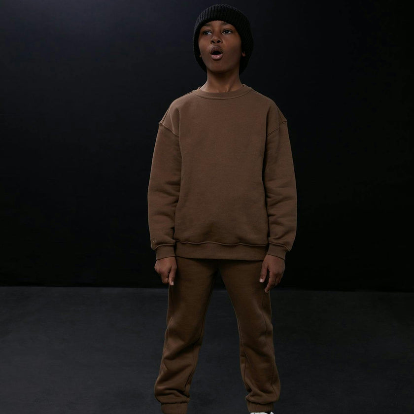 Relaxed Organic Cotton Fleece Sweatshirt