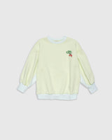 Organic Weekend Sweatshirt in Keylime