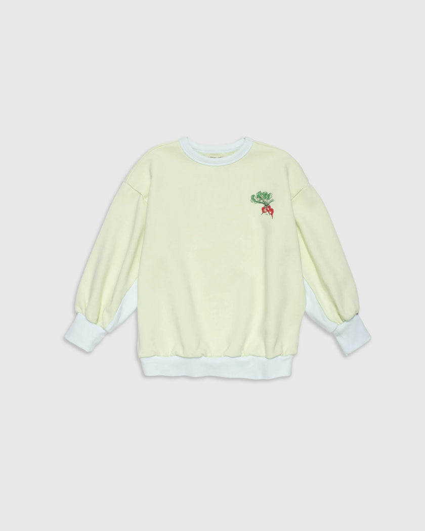 Organic Weekend Sweatshirt in Keylime