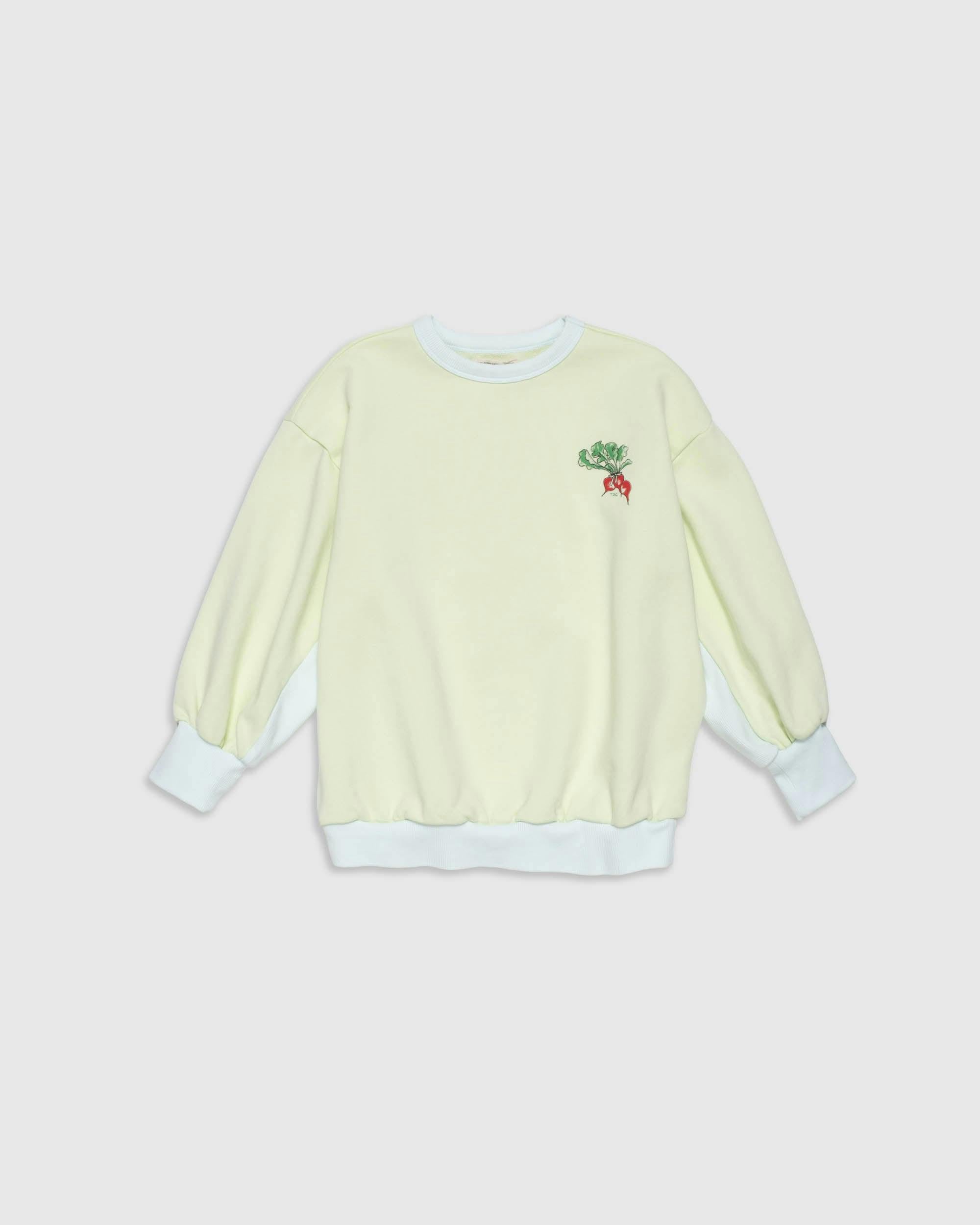 Organic Weekend Sweatshirt in Keylime