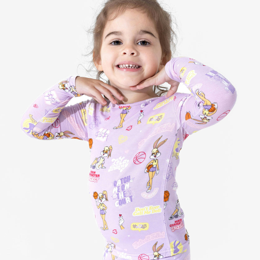 Lola Bunny Bamboo Kids Pajamas