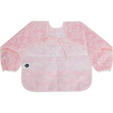 The Cover Everything Bib in Bows on Pink