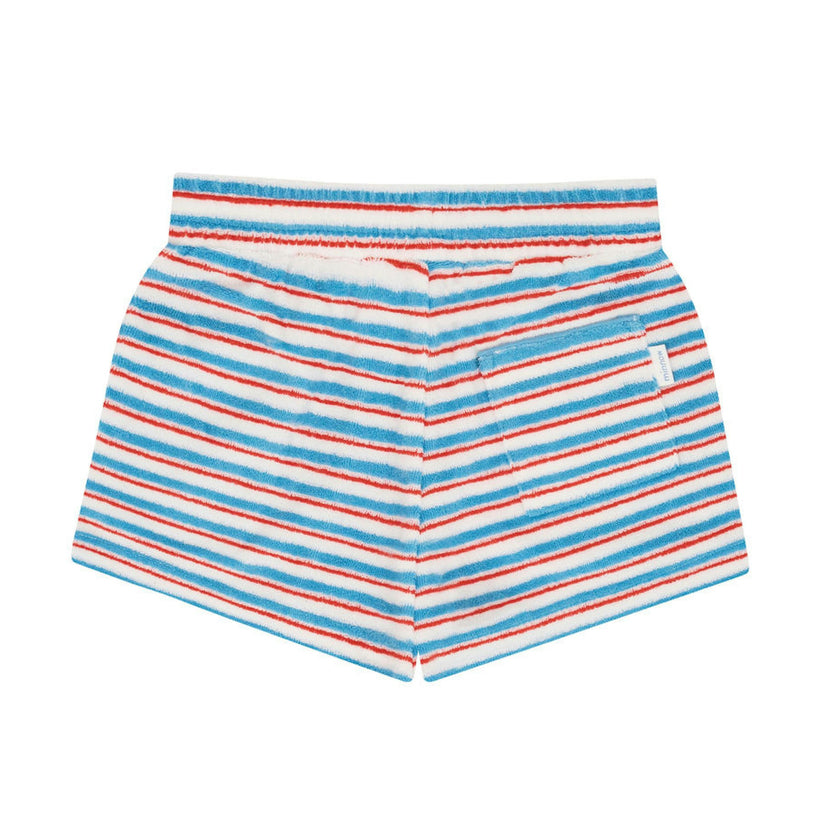 boys jetty stripe french terry short