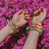 Neo-Brite Chains & Charms Kit: Create 10 Unique Cord & Tassel Charm Bracelets
