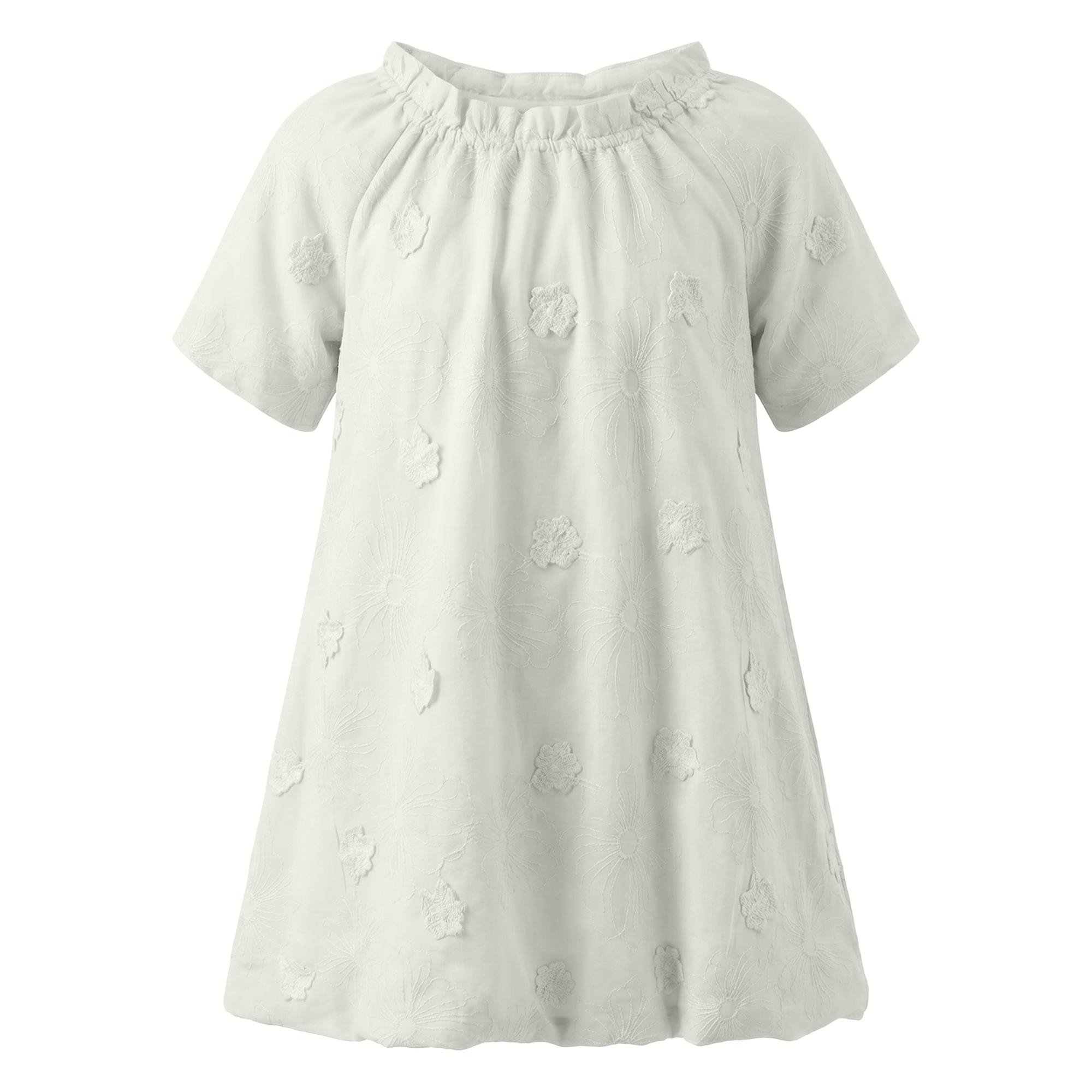 Floral Embroidery Applique Dress