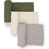 Cotton Muslin Car Seat Canopy - Porpoise