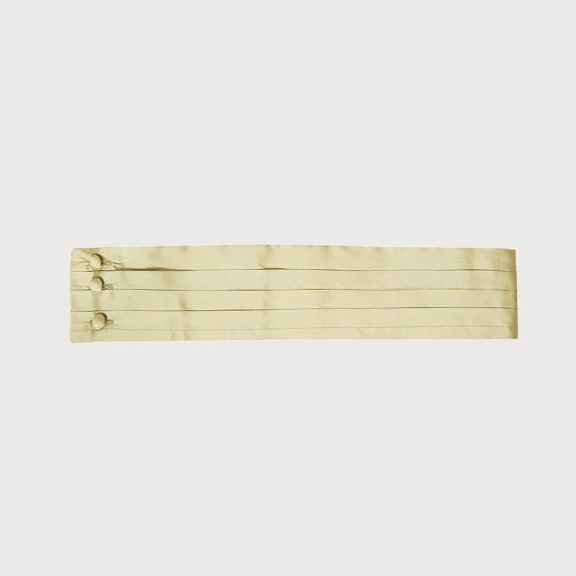 Green Silk Pageboy Cummerbund