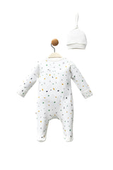 Multicolor Polka Dot One-Piece Set