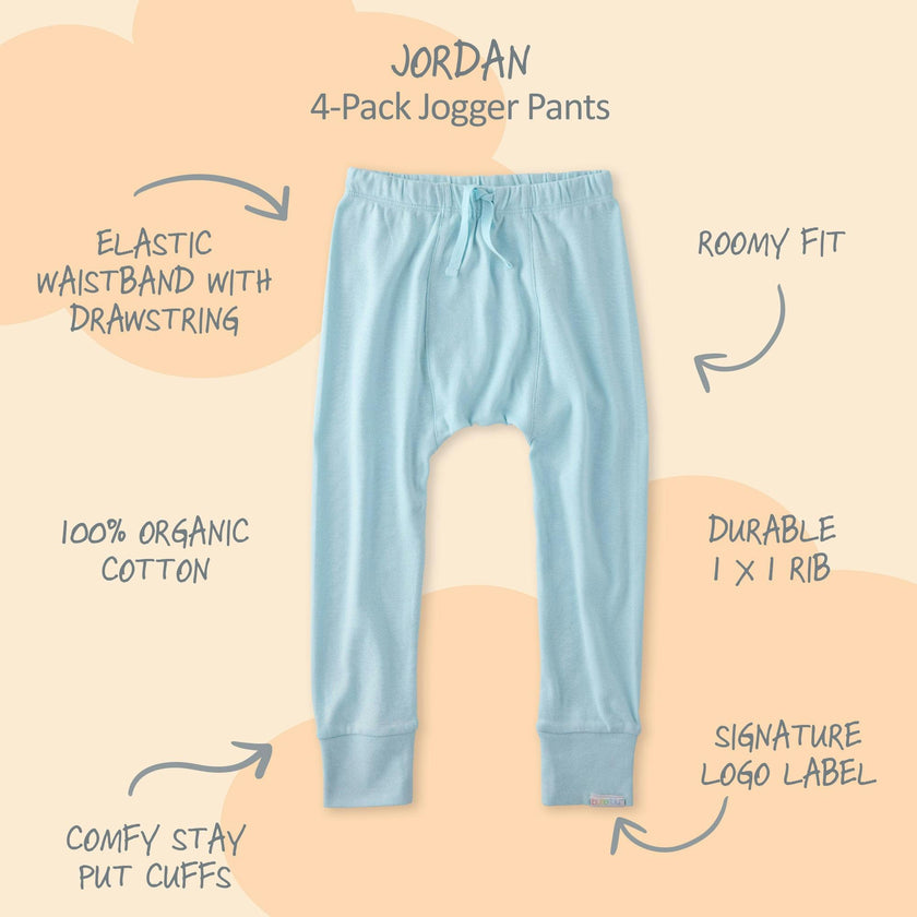 JORDAN 4-Pack Jogger Baby & Toddler Pants