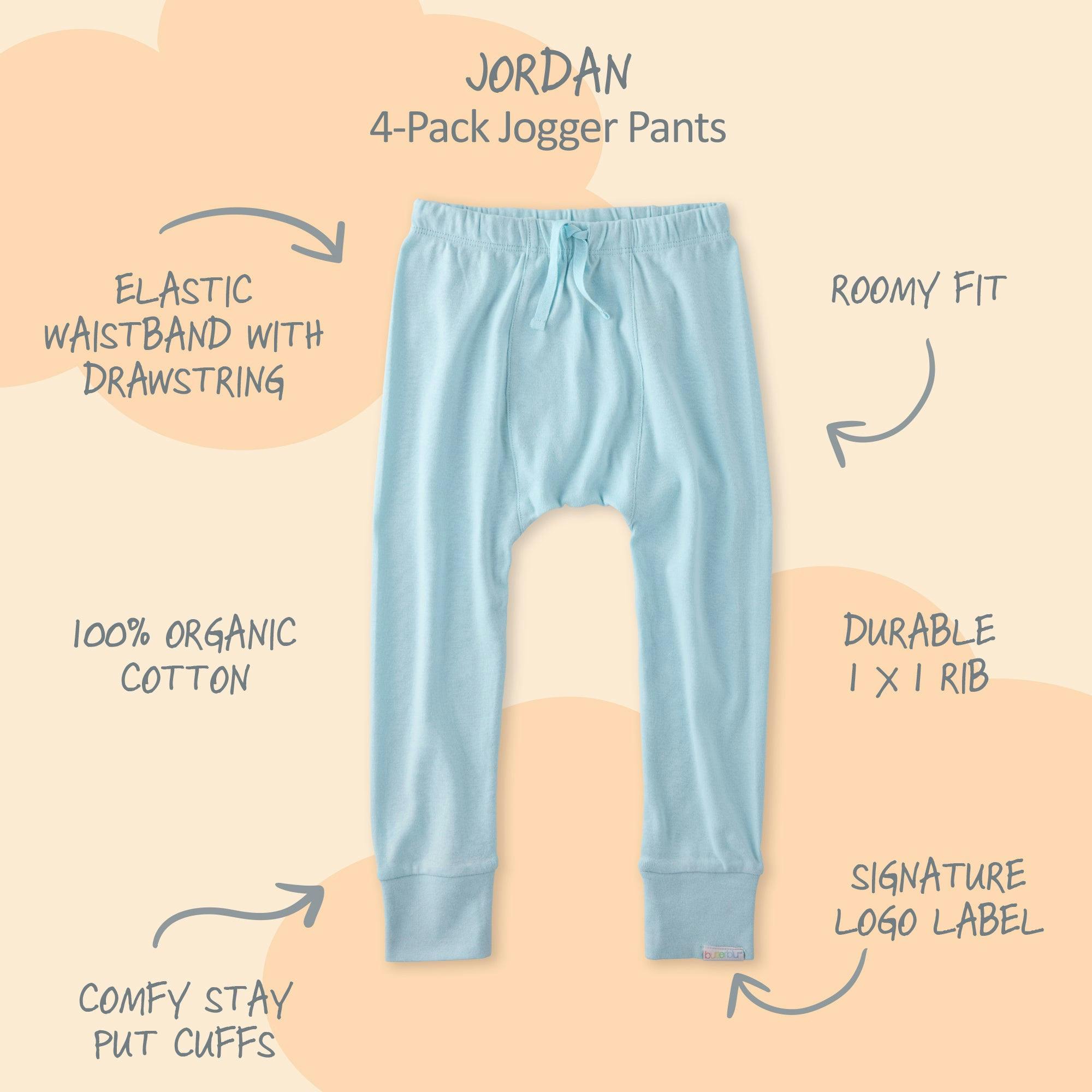 JORDAN 4-Pack Jogger Baby & Toddler Pants