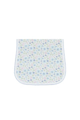 Blue Meadow Burp Cloth