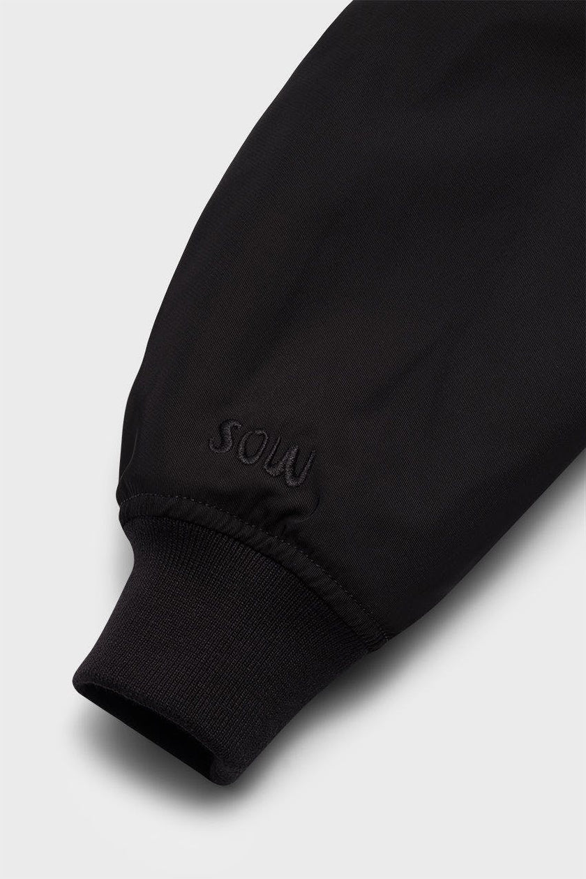 Bomber Jacket With Side Zips