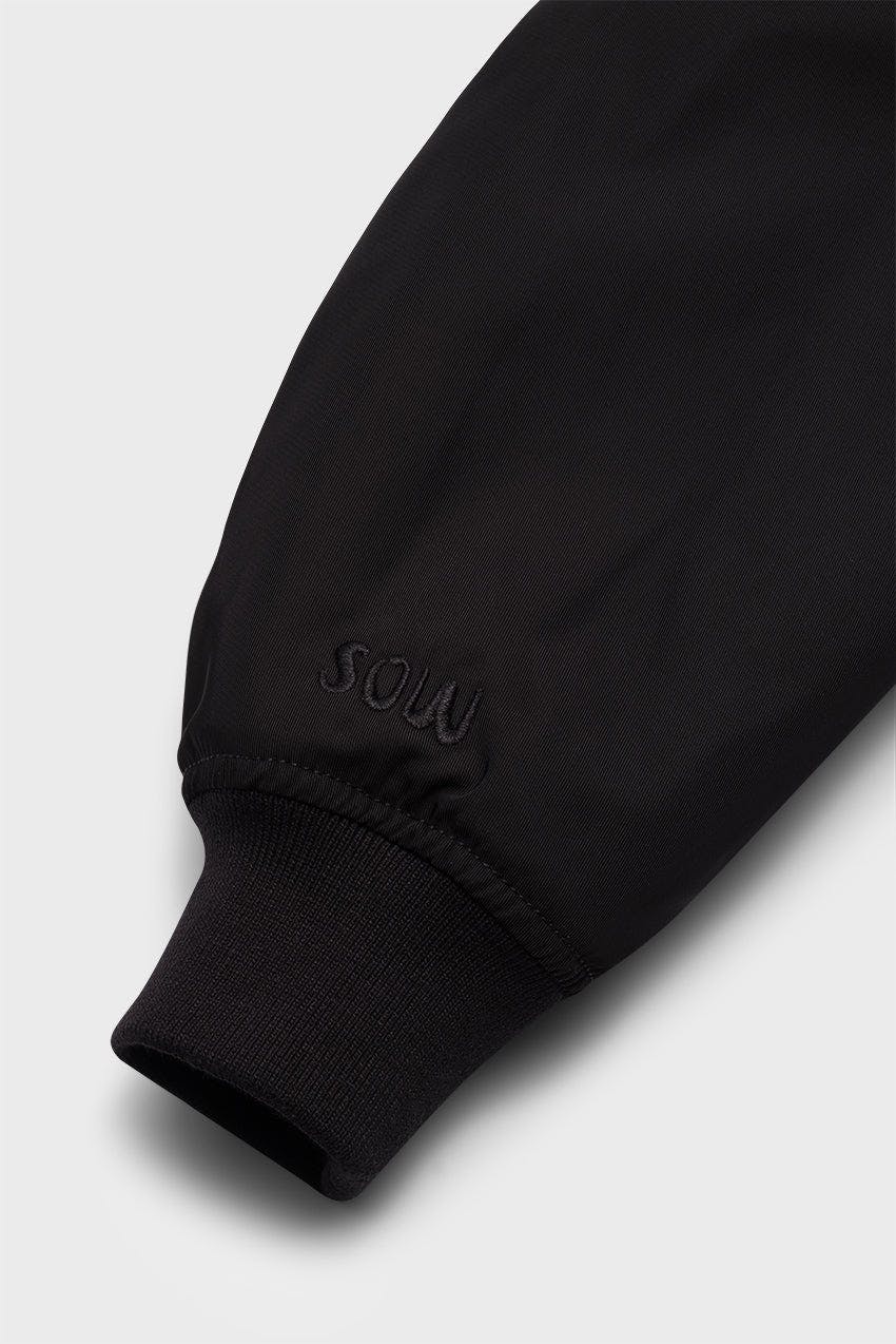 Bomber Jacket With Side Zips
