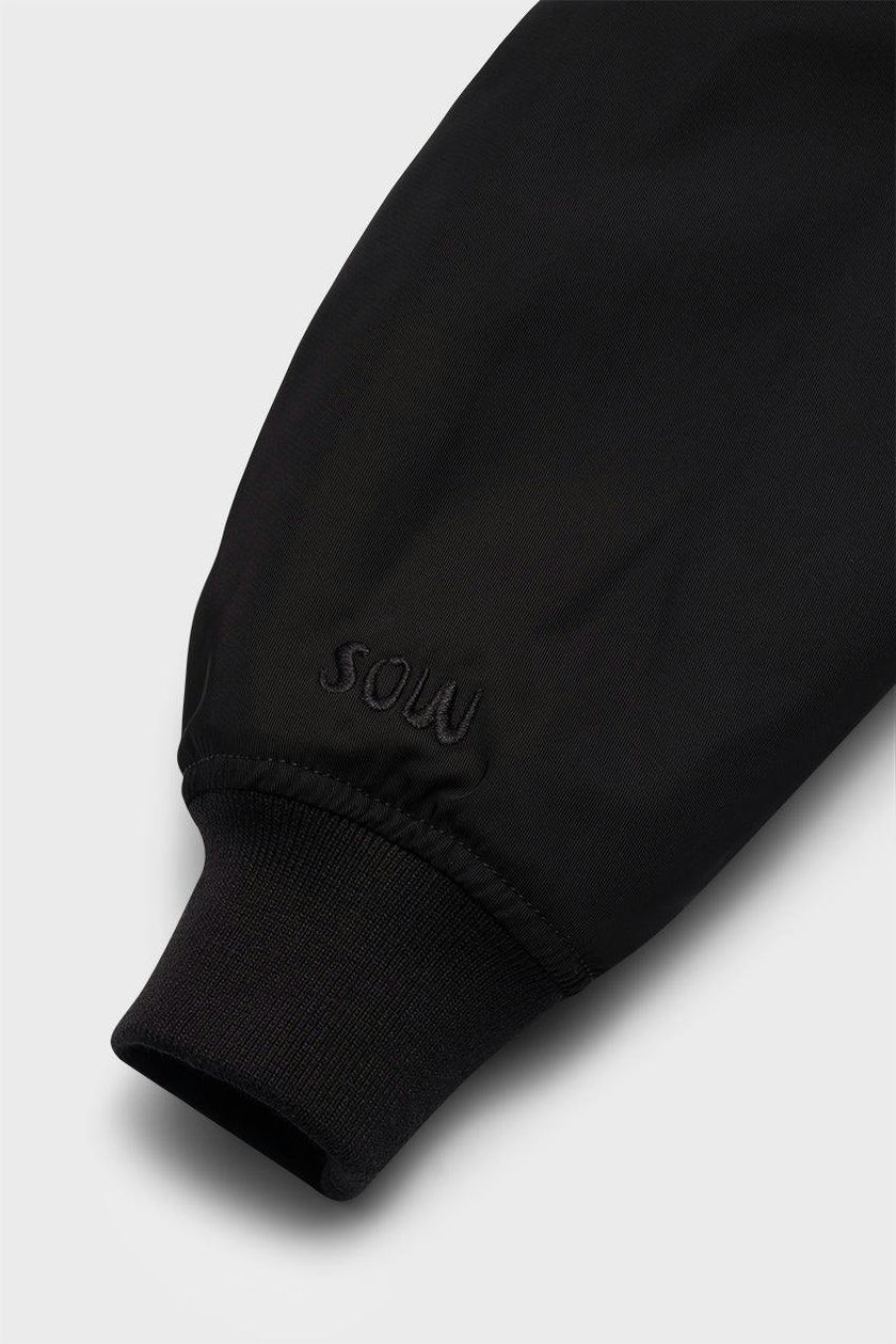 Bomber Jacket With Side Zips