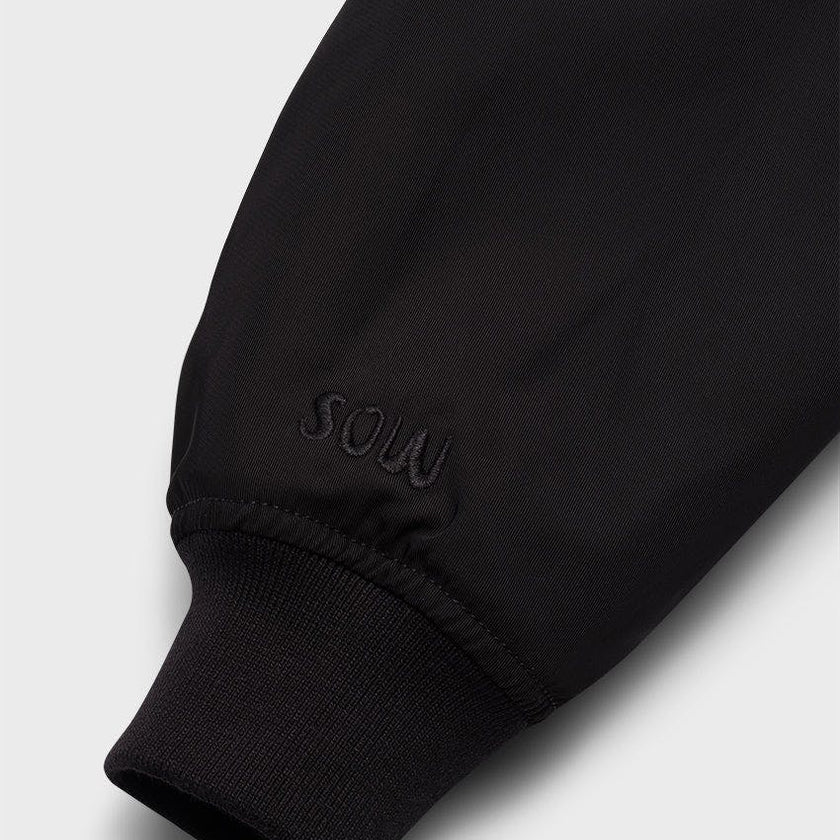 Bomber Jacket With Side Zips