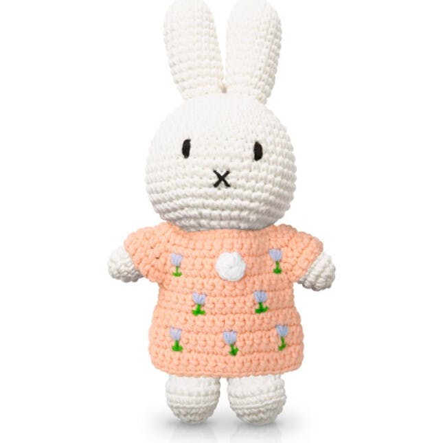 Miffy Tulip Crochet Doll Handmade