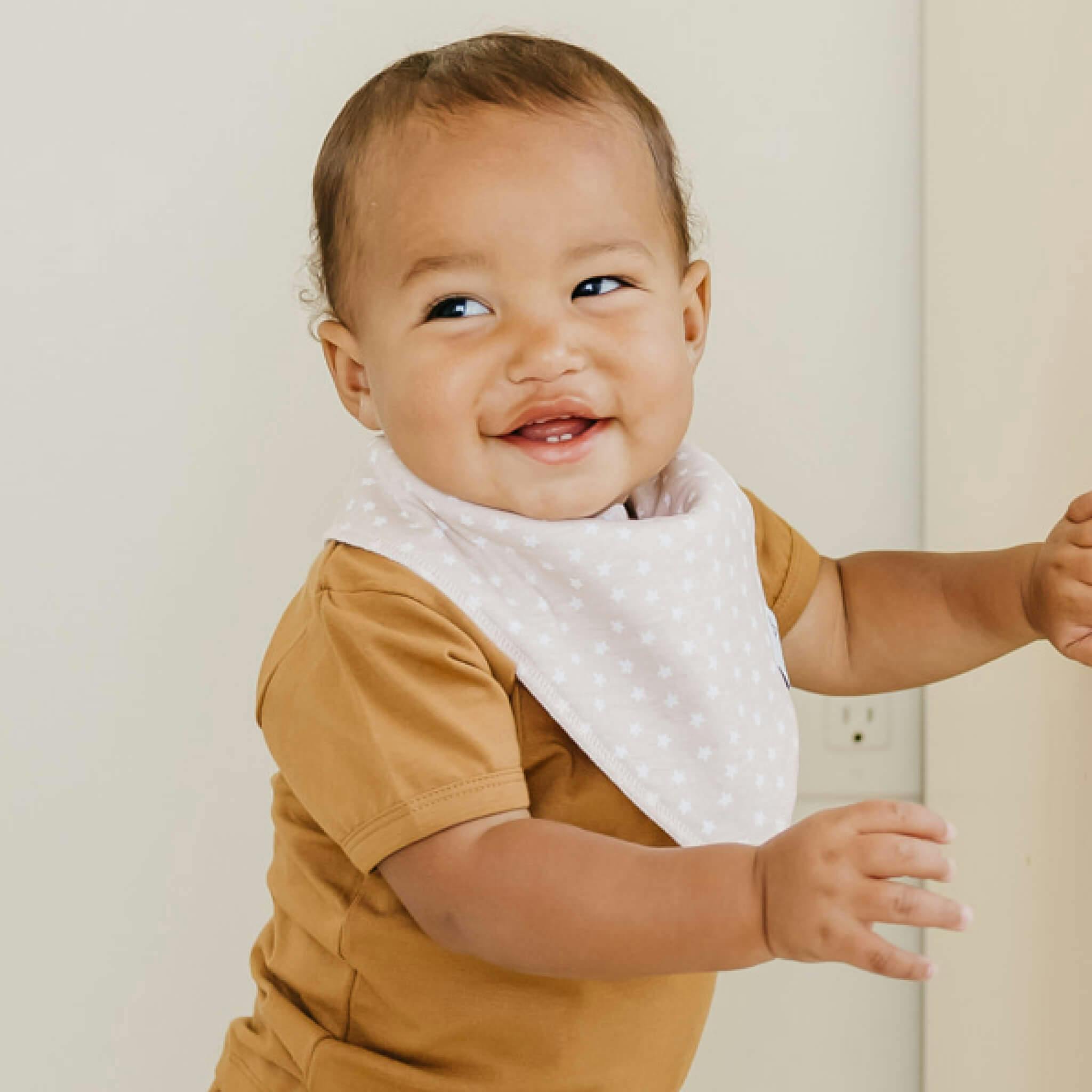 4 Pack Baby Bandana Bibs - Vance