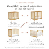 Babyletto Gelato 4-in-1 Convertible Mini Crib
