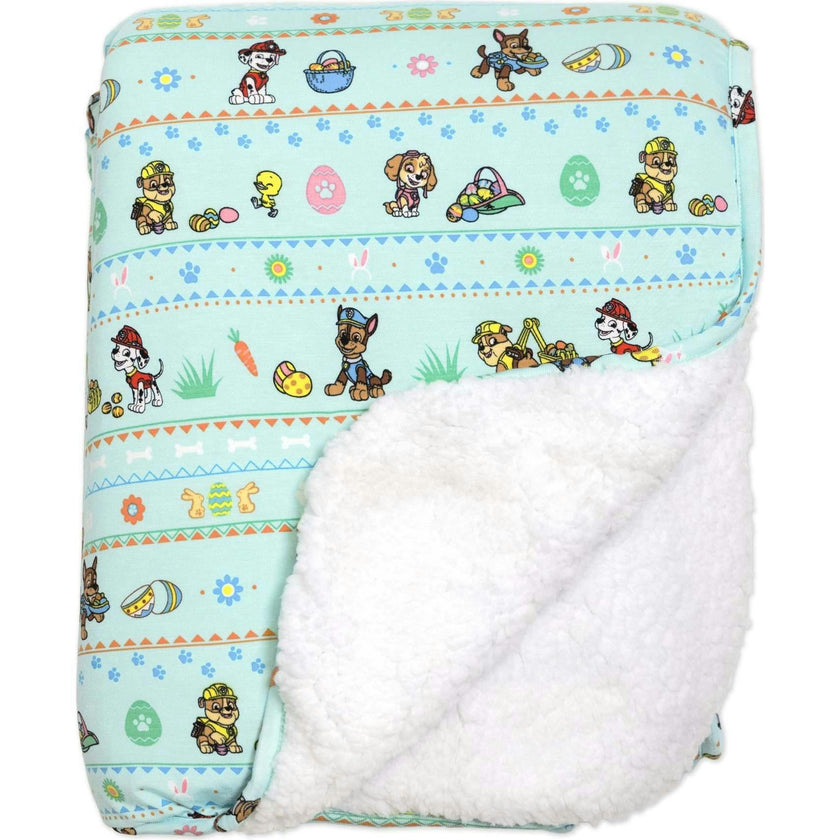 PAW Patrol: Easter Bamboo Sherpa Blanket