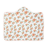 Toddler Hooded Towel - Watercolor Roses