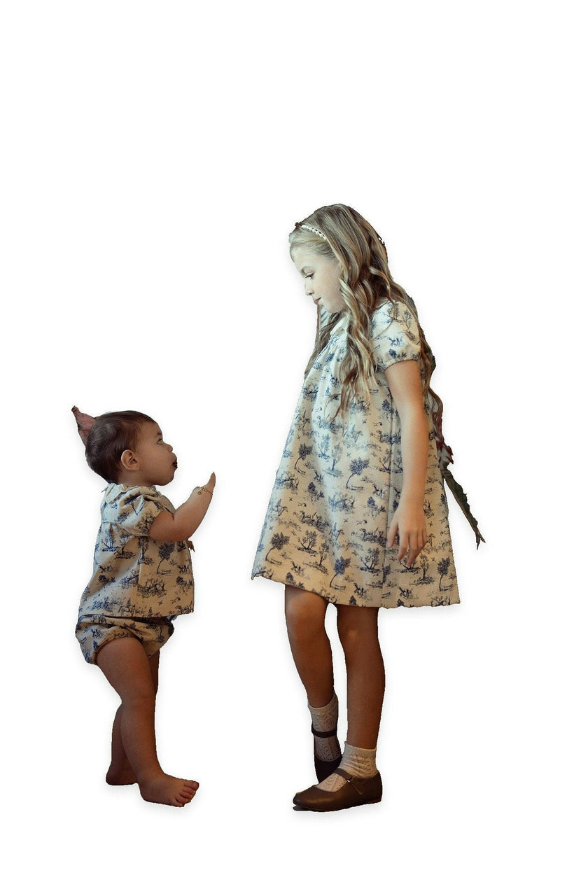 Tree Print Dress
