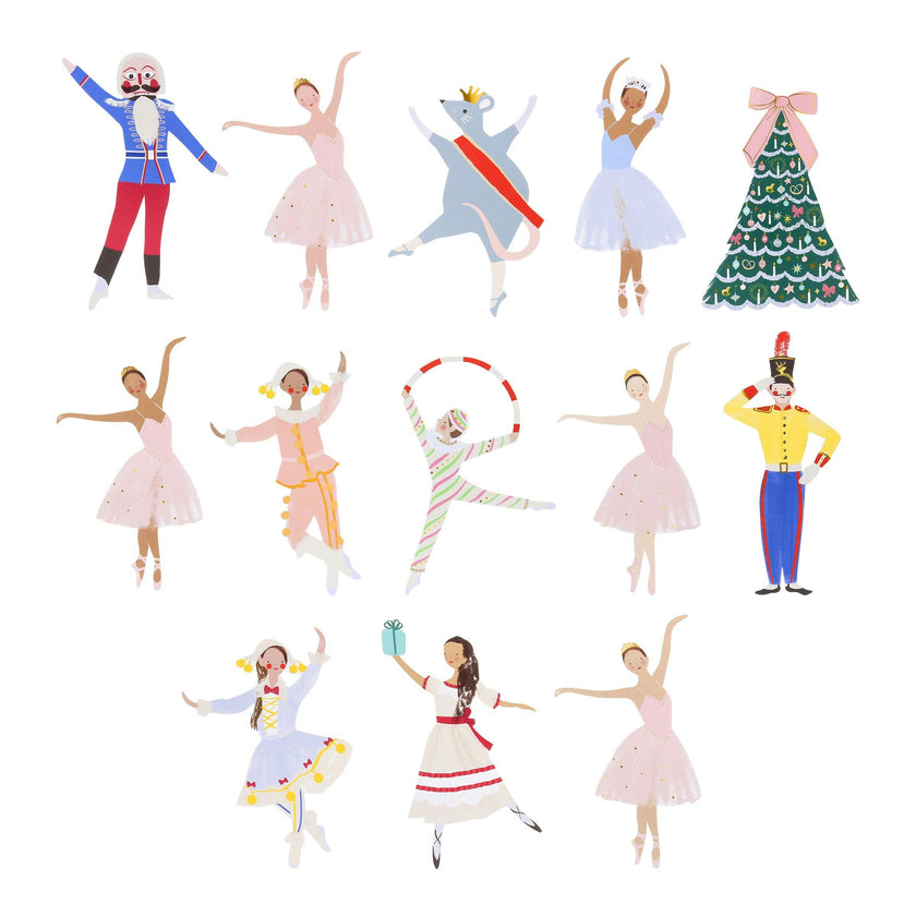 Meri Meri x New York City Ballet Shaped Stickers