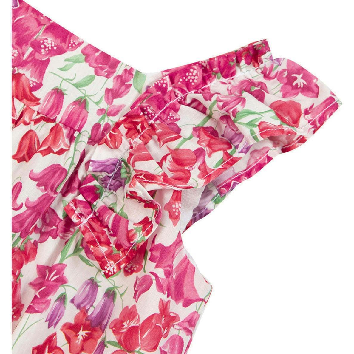 TARTINE ET CHOCOLAT Liberty Baby Romper - Bouganvillier