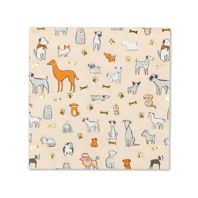 Puppy Dog Large Napkins