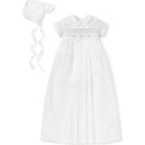 Phillip S/S Convertible Christening Gown & Hat Set