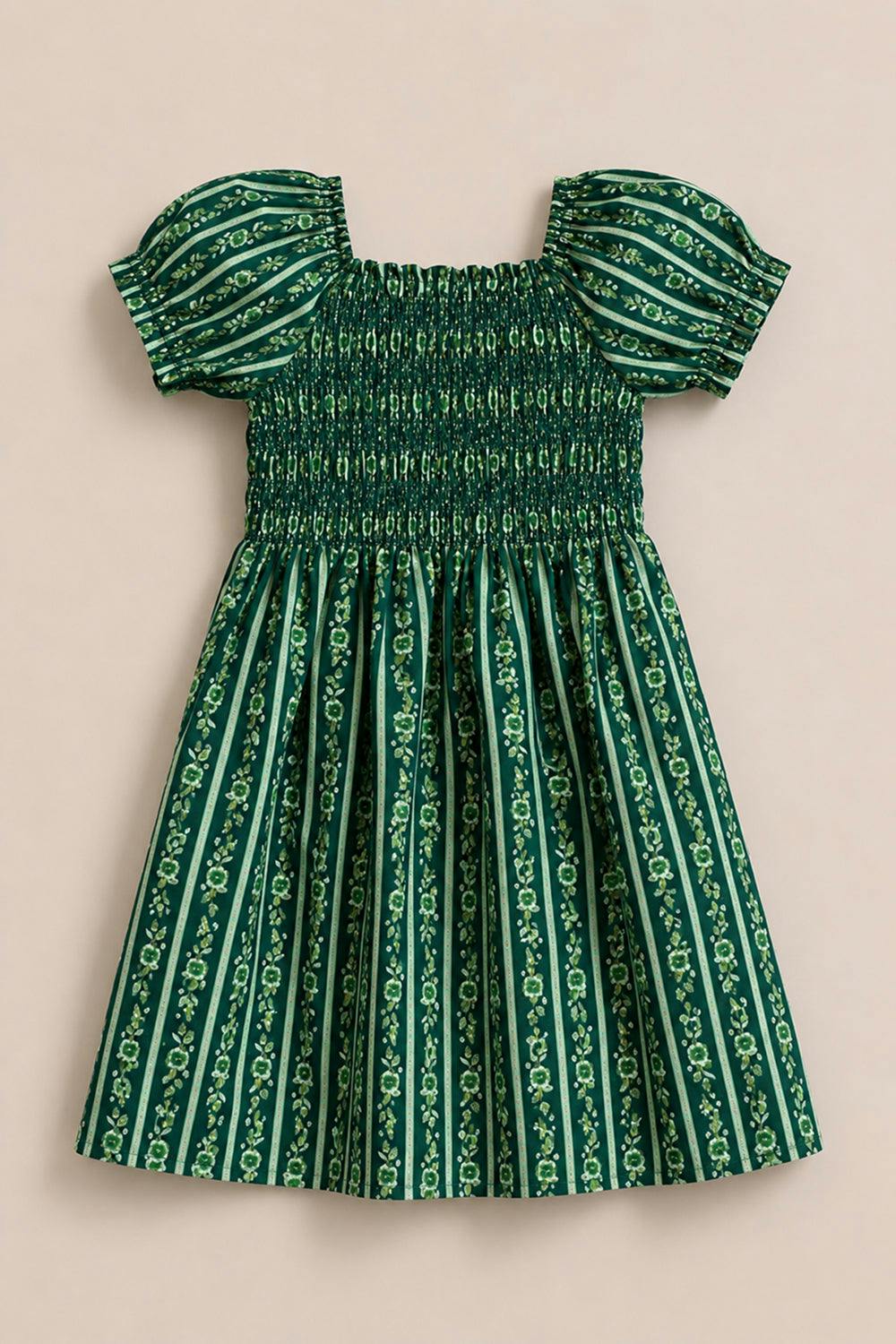 Mini Sunday Best Dress in Pine Felicity Floral