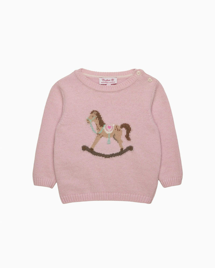 Baby Grace Rocking Horse Sweater