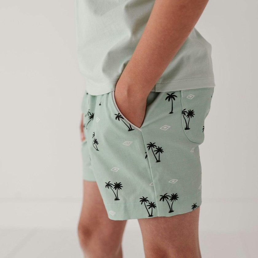 Boy's Twill Beach Shorts