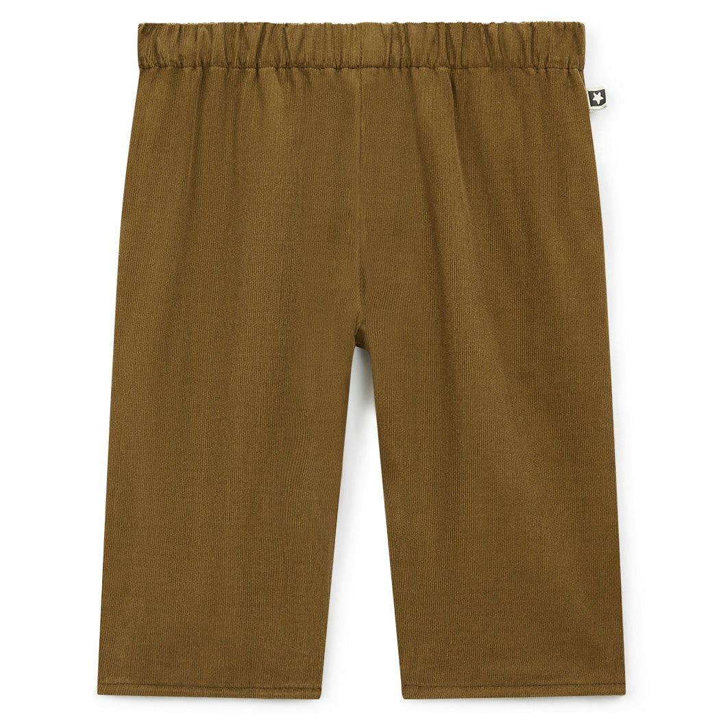 Brioche Pure Cotton Baby Pants, Brown  - FINAL SALE