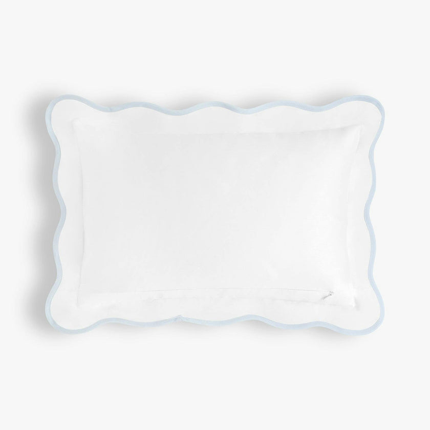 Soft Wave Toddler Pillow - Blue