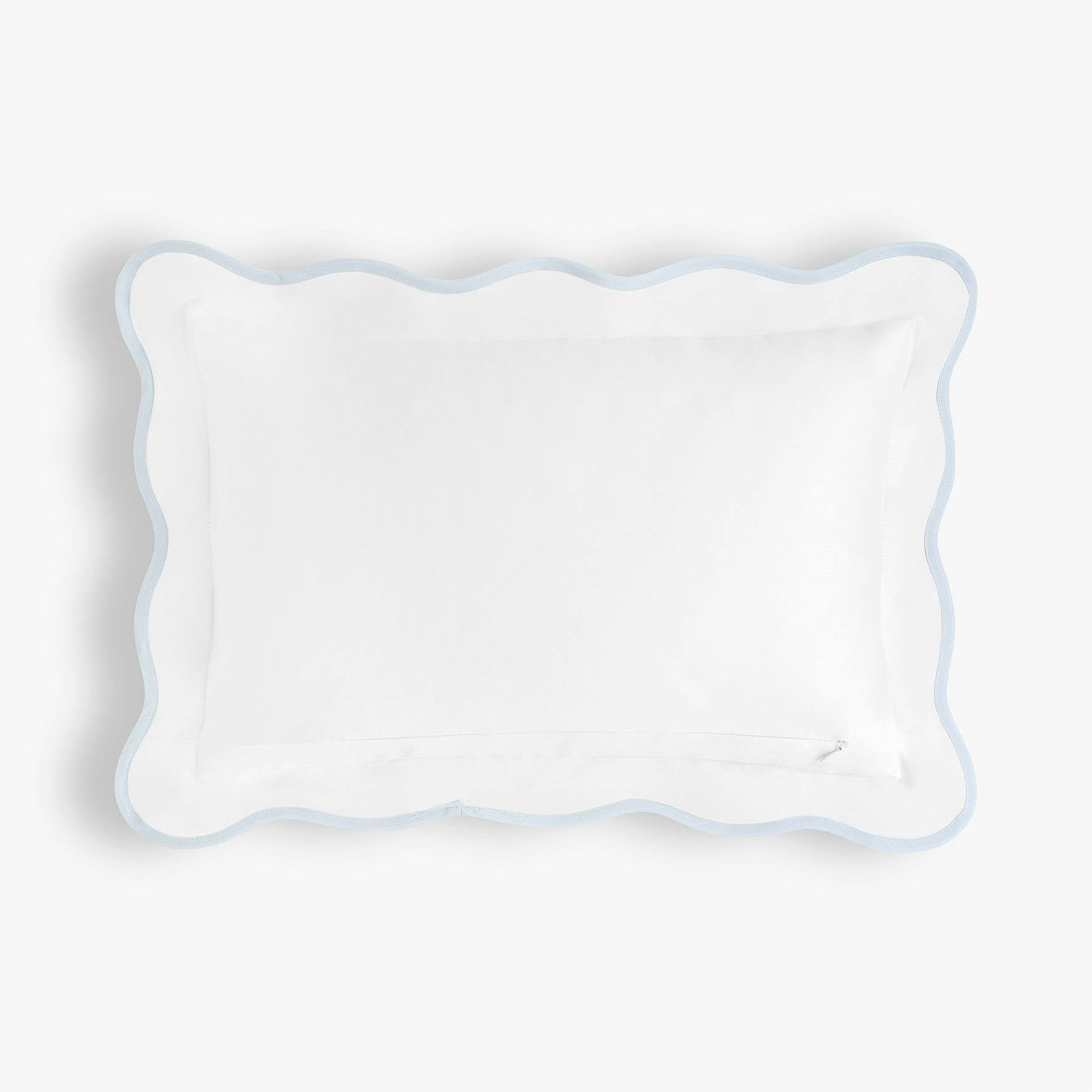 Soft Wave Toddler Pillow - Blue