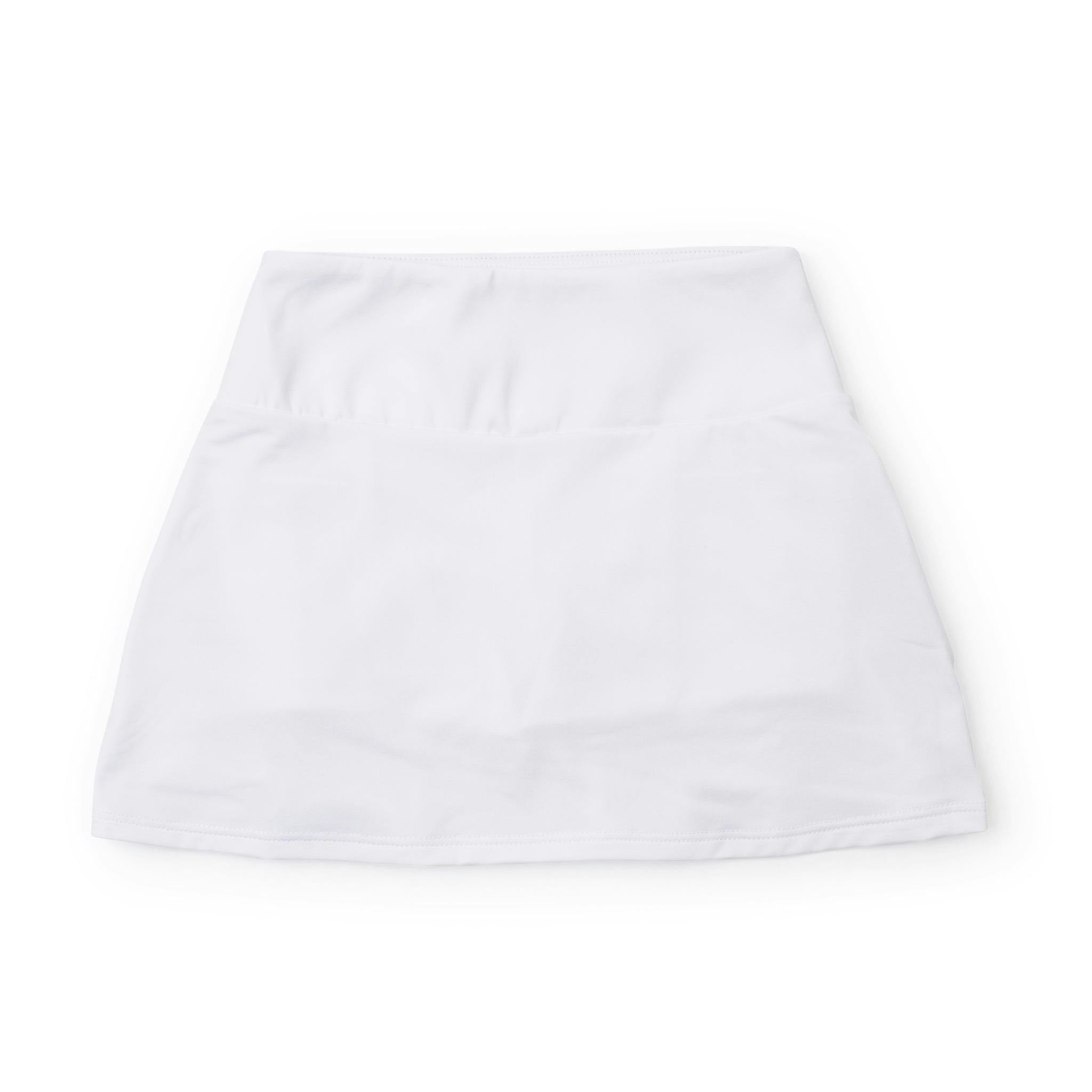 Margot Girls' Performance Skirt by LH Sport White