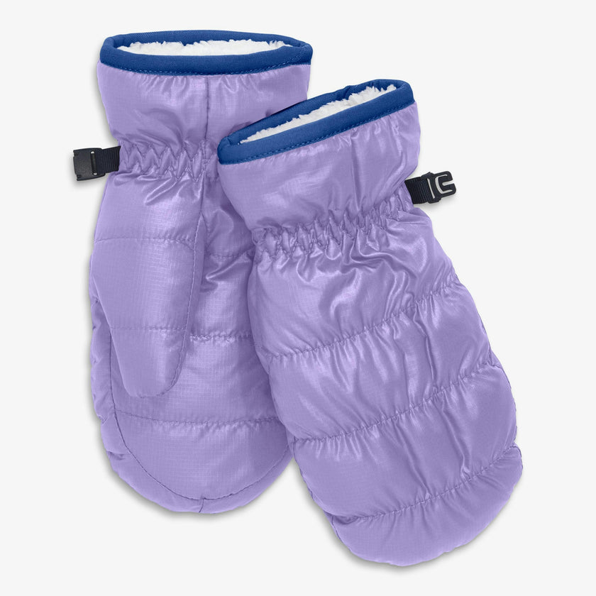 Kids puffer mittens