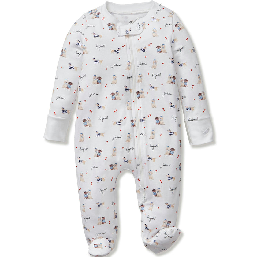 Baby's Pima Romper in Le Woof