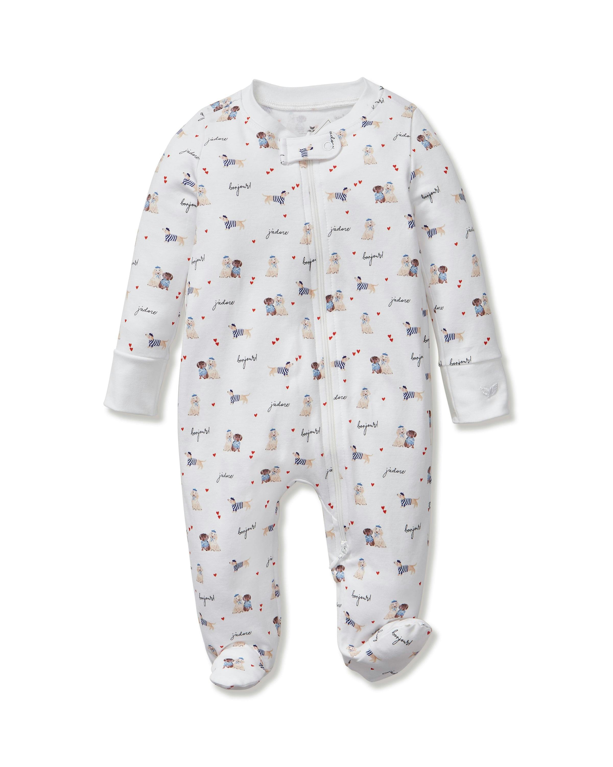 Baby's Pima Romper in Le Woof
