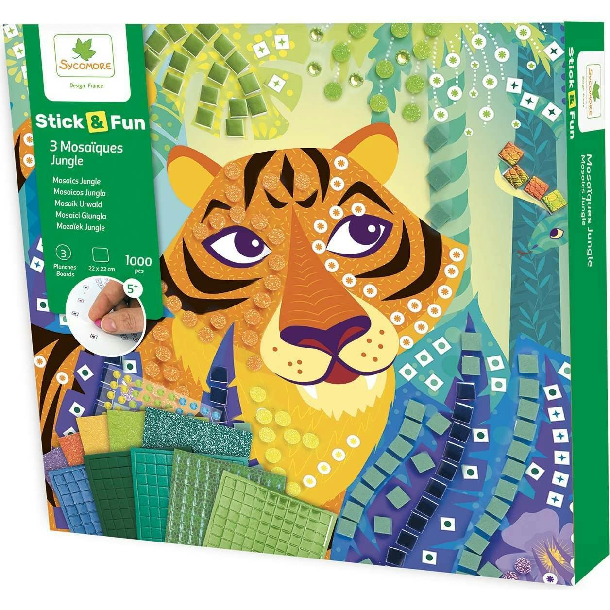 Stick'N Fun - Mosaics Jungle - 5y+