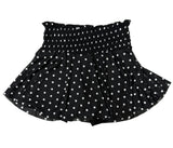 Girls Mesh Polka Dot Skort
