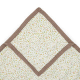 Organic Cotton Muslin Quilted Throw - Floral Field