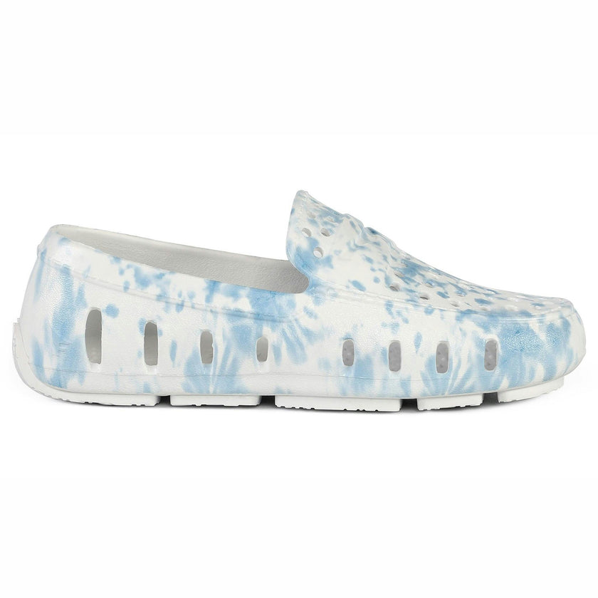 KIDS BLUE TIE DYE/BRIGHT WHITE PRODIGY PRINT