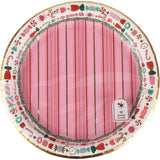 Peppermint Party Christmas Dinner Plates (10 count)