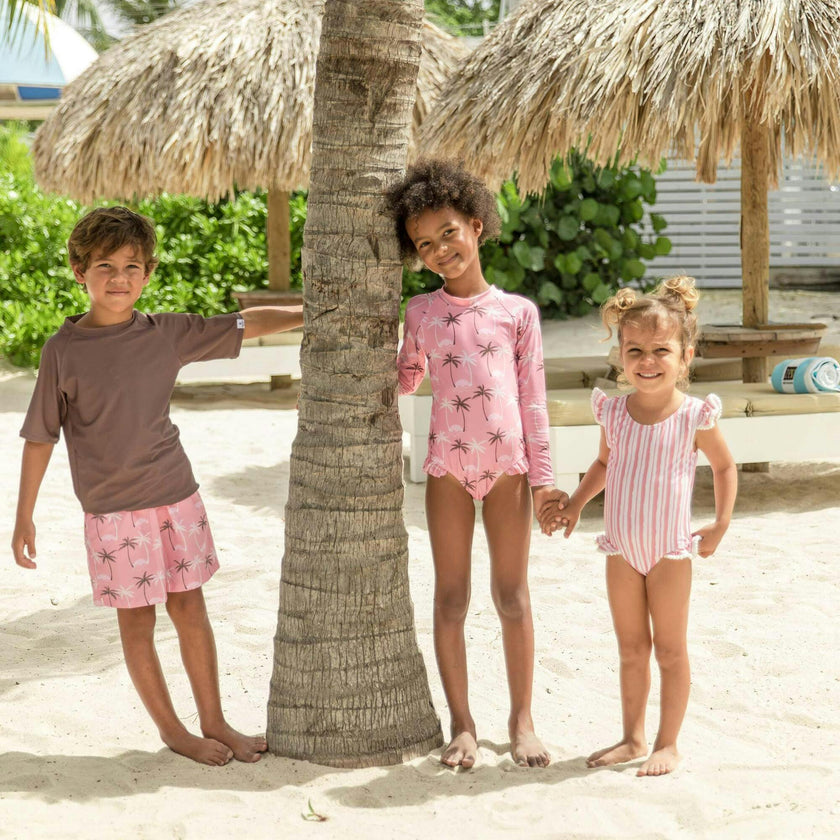 Chocolate Sustainable SS Rash Top